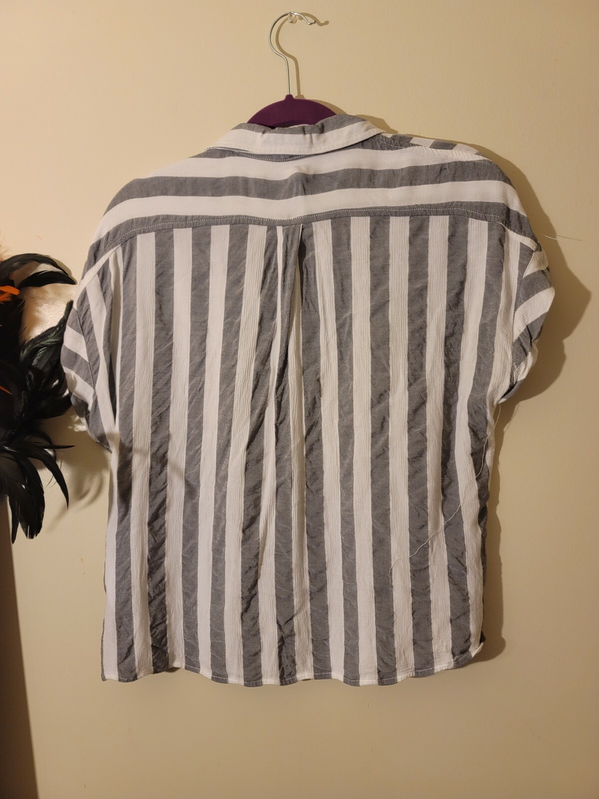 Banana Republic Women's ButtonFront Shirt Size XS Color Gray eBay