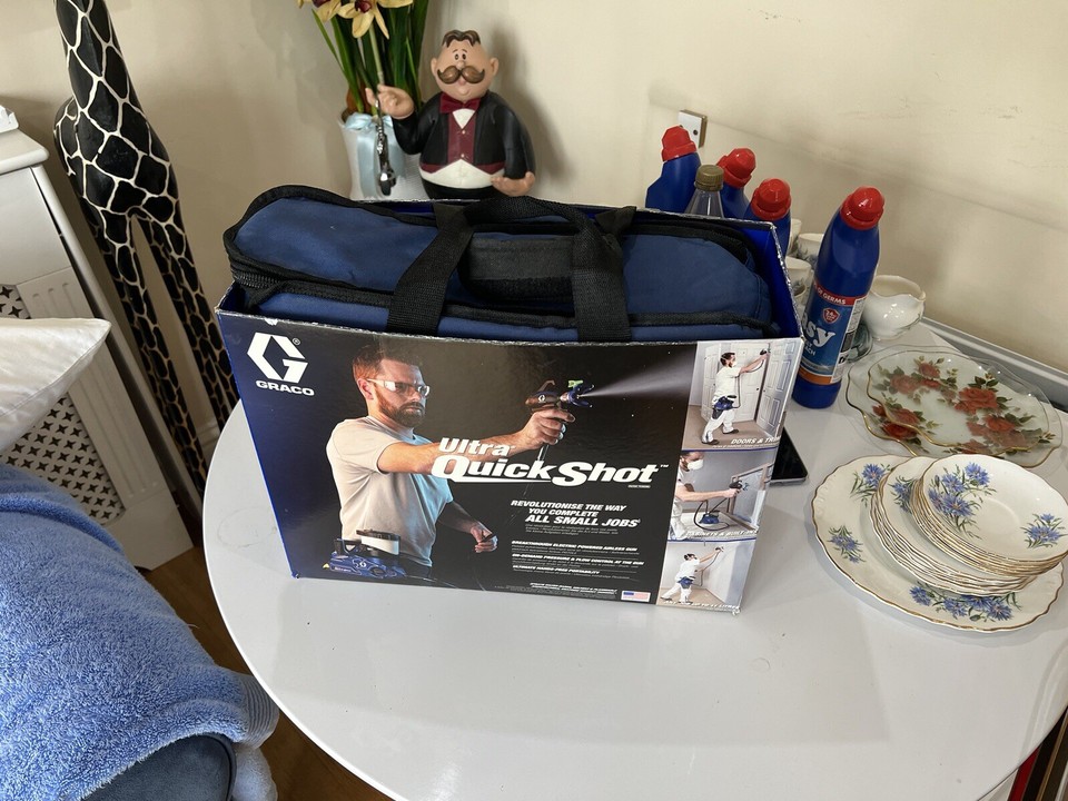 GRACO Ultra Quickshot Airless Paint Sprayer + Extras eBay
