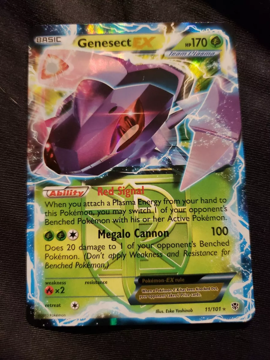 Genesect EX - Plasma Blast #11 Pokemon Card