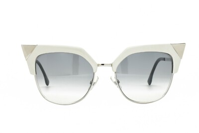 Fendi 0149/S Off White Palladium New Authentic Sunglasses 54
