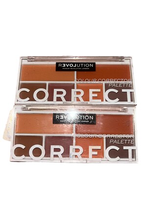 Makeup Revolution Relove Correct Me Palette- Warm - 2 Pack!