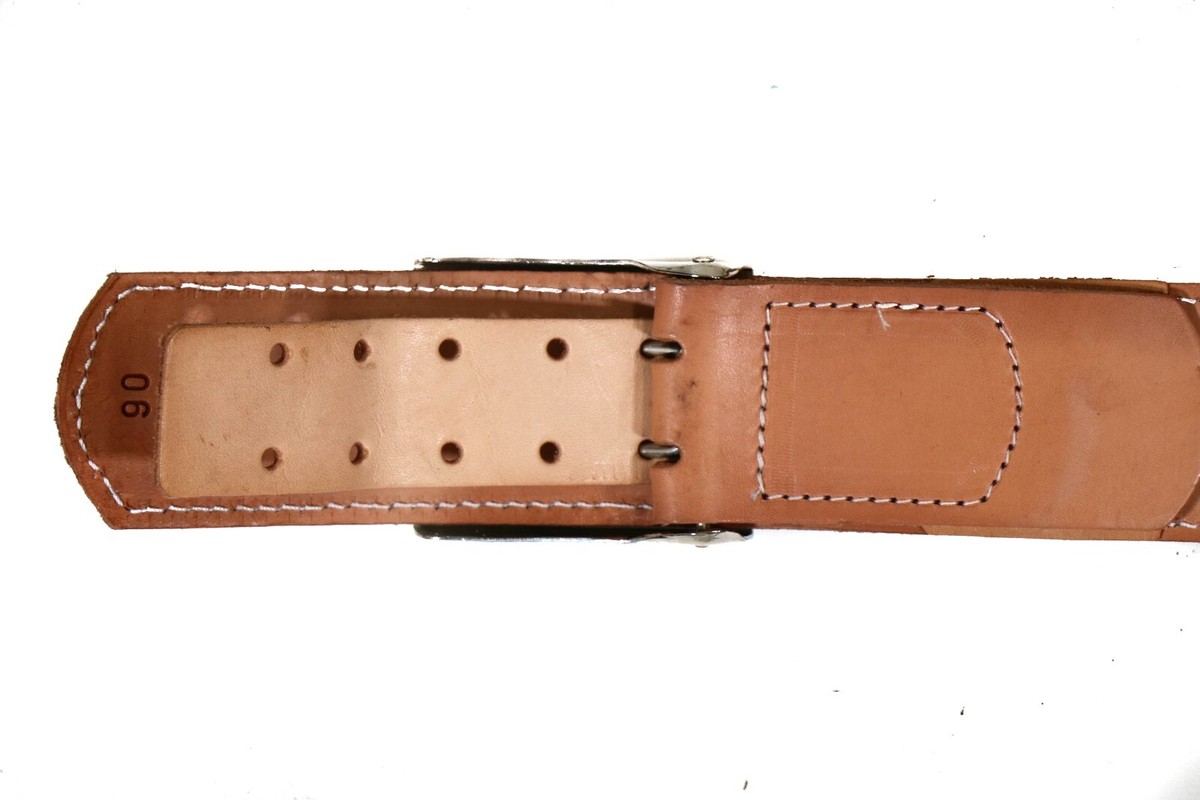 Clip/cinturino Porta Chiavi In Cuoio – Autentico Esercito Tedesco Vintage