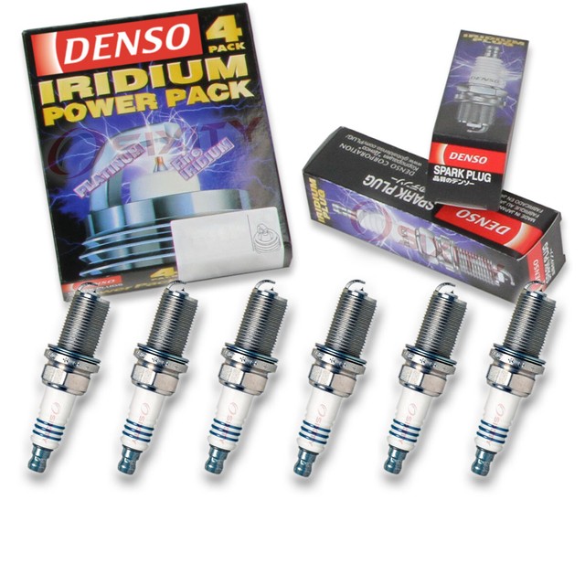 6 pc Denso Iridium Power Spark Plugs for Cadillac SRX 3.6L 2.8L V6 2004