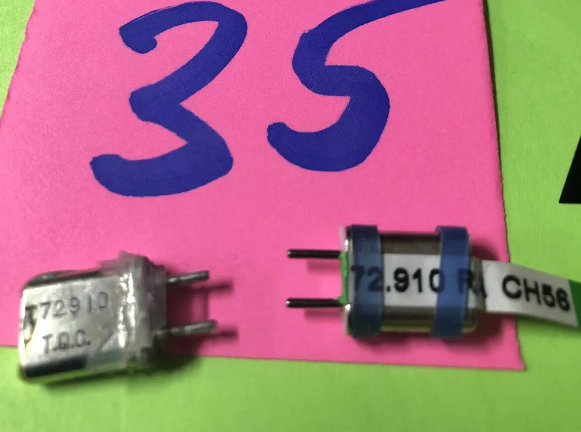 Rc Car Transmitter/Receiver Crystals CH56/72.910RA In Working Condition eBay