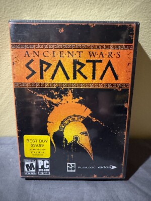 Ancient Wars: Sparta (PC, 2007) NEW SEALED