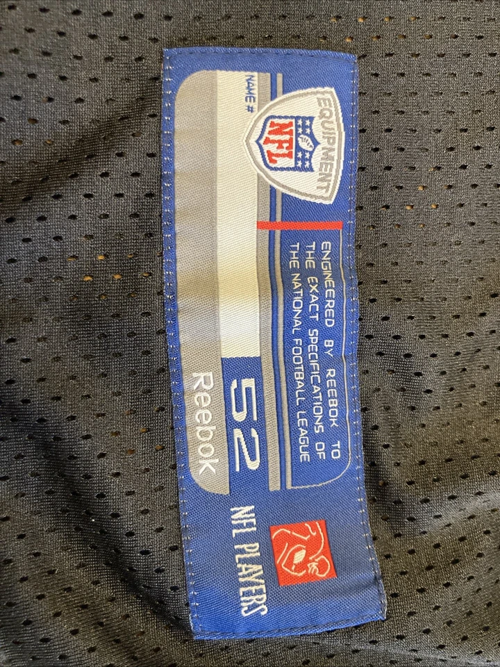 Camiseta de fútbol americano de malla Oakland Raiders Jason Campbell para hombre XL negra #8 NFL 52 Foto 3 de 4