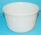 Vtg Pyrex Opal Milk Glass Open Sugar Bowl 2 ½” Tall 4” Top Diameter White Cup