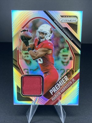 2025 Panini Prizm NFL Marvin Harrison Jr. Silver Prizm Premier Patch #PJY-MHJ