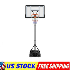 10FT Portable Adjustable Outdoor Indoor Standing Basketball Hoop Goal System