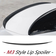 For 06-11 Bmw E90 328i 335i 3 Series 4door Oe M3 Style Trunk Lip Spoiler Wing