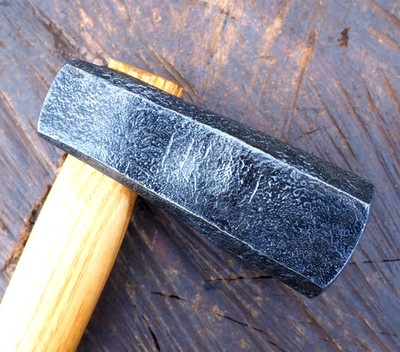 RARE 2.9# SIGNED BLACKSMITH ''LIAM HOFFMAN'' DOG HEAD HAMMER ANVIL SAW AXE VINTAGE