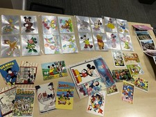 Disney Postkarten LOT 80er Jahre inkl. Silberfolie Dufex - + weitere + Bohnen VINTAGE xx103