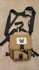 Vortex Glasspak Binocular Harness Coyote Brown Bag