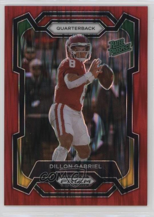 2024 Panini Prizm Draft Picks Rated Prospect Red 15/299 Dillon Gabriel #197 1ey0