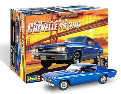 American Level 1/25 69 Chevelle SS 396 Plastic Model 14492