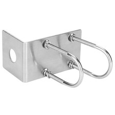 . Car Antenna Mount Bracket U- Clamp Kit Stainless Steel For Mobile Car Radio