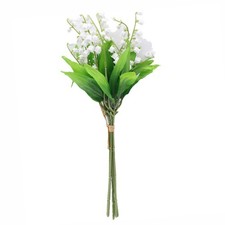 Charming Plastic Lily of the Valley for Custom Decorative Arrangements