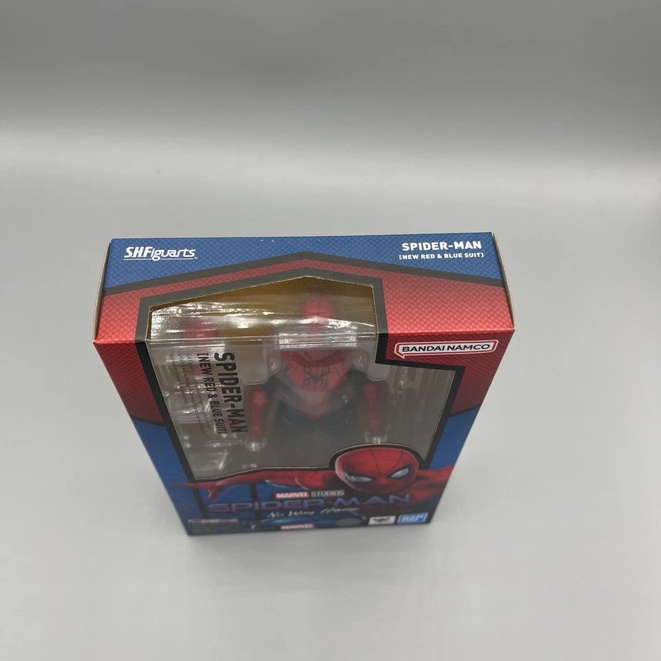 Bandai S.H. Figuarts Spider Man New Red & Blue Suit Action Figure UK IN STOCK - Image 3 of 4