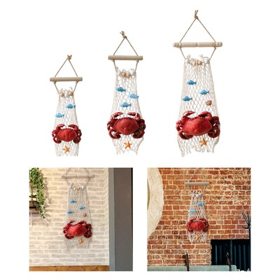 Lifelike Simulation Crabs Figurine in Vibrant for Wall Decor and Collectibles