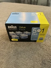 Braun CCR 5 Clean & Renew Cartridge Lemon Fresh- Only 5 Missing 1 Brand New