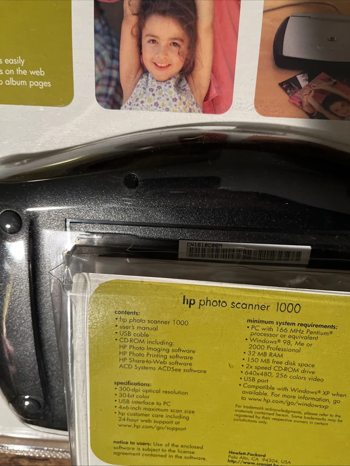 HP Photo Scanner 1000 Lifelike Photos Share Photos Scan Photos New - Image 3 of 3