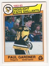 1983-84 O-Pee-Chee Paul Gardner #275 Penguins