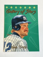 1993 Triple Play Baseball Gallery of Stars - Wade Boggs - New York Yankees