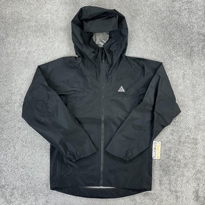 Nike ACG Jacket Mens XS Black GORE-TEX Paclite Storm-FIT ADV Chain of Craters