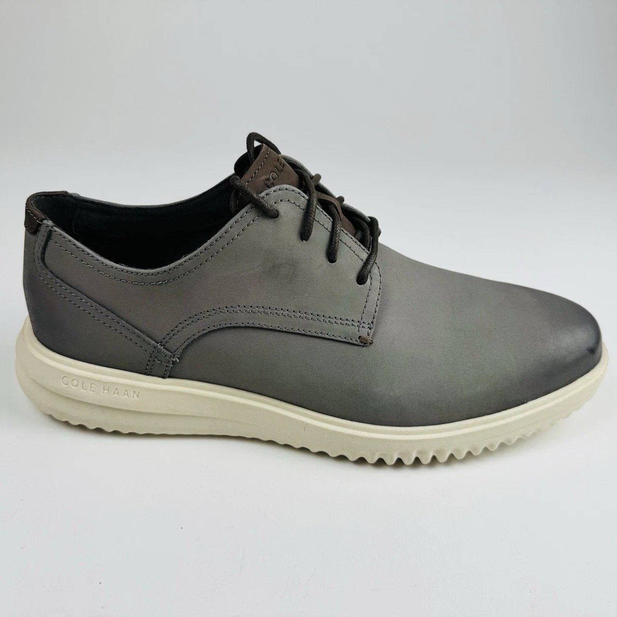 Cole Haan Leather Upper Gray Dress Shoes for Men for sale | eBay display picture 1