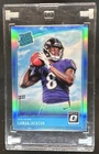 2018 Donruss Optic Lamar Jackson Aqua Prizm Rookie RC #/299 Ravens