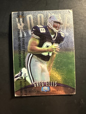 1998 Topps Finest Rookie Card RC #149 Greg Ellis Dallas Cowboys. rookie card picture