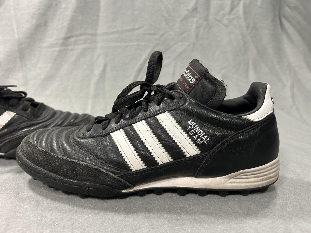 Adidas Mundial Team Shoes Mens Size 6.5 Black Turf Soccer Cleats