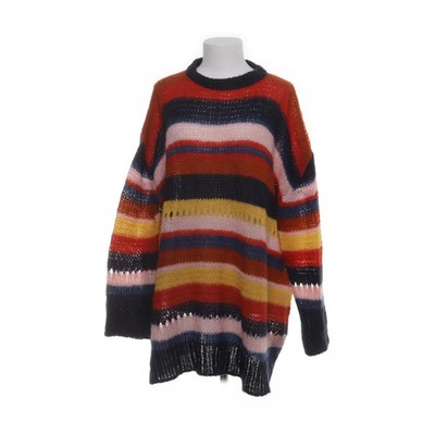 Zara Knit, Kleid, Größe: M, Mehrfarbig, Acryl/Mohair/Polyamid, Streifen #RbD