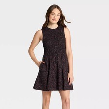 Women's Smocked Mini A-Line Dress - Universal Thread