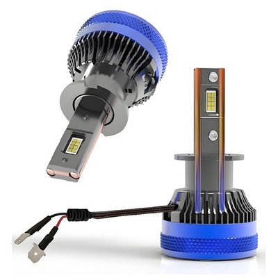 H3 LED Bulbs H3C H3LL Fog Lamp Super Bright 110W 30000Lm 6500K Cool White Bui...
