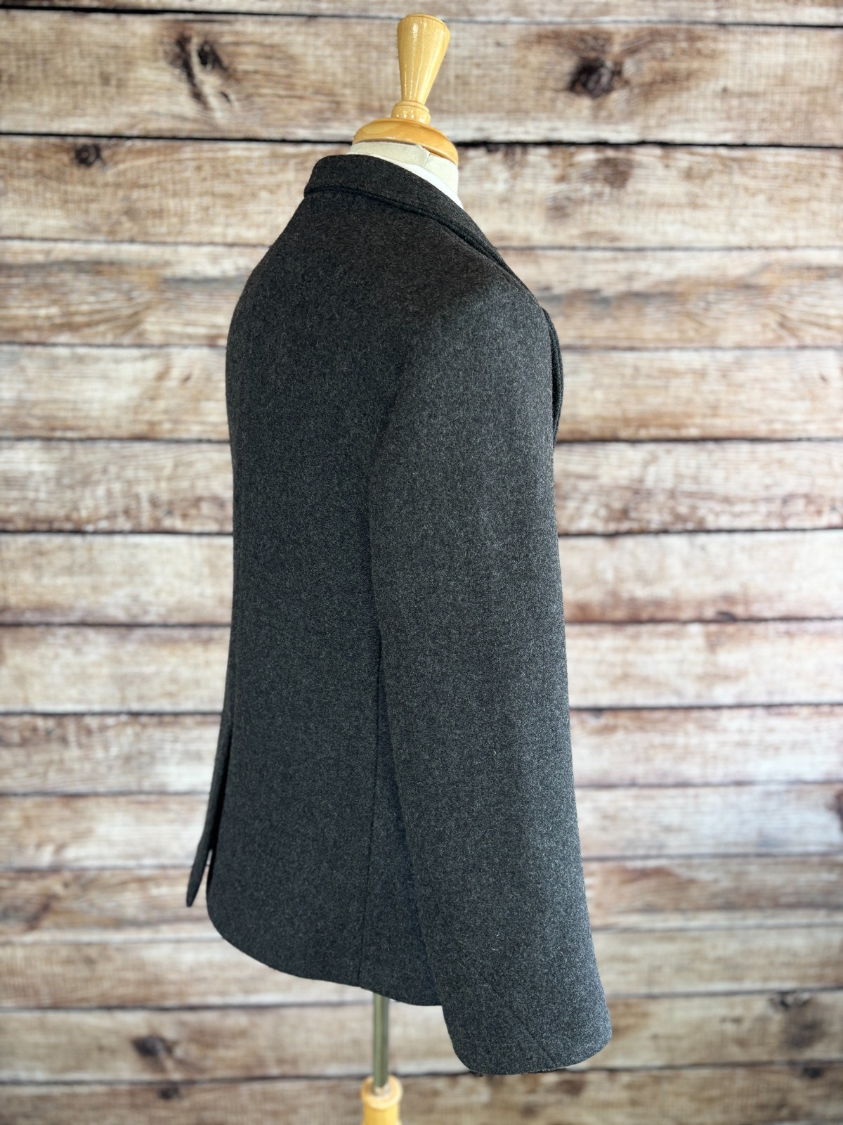 Billy Reid Wool Bond Peacoat Size L image 3
