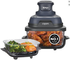 Image of Ninja CRISPi Portable Glass Air Fryer | 4 Functions | NEW in box FN101UKGY