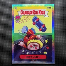 2025 Worst of Garbage Pail Kids 40th Anniversary Blue Hurt Curt 50a /99