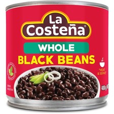 La Costena Whole Black Beans 400g