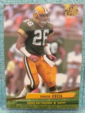 1992 FLEER ULTRA CHUCK CECIL #129 GREEN BAY PACKERS 
