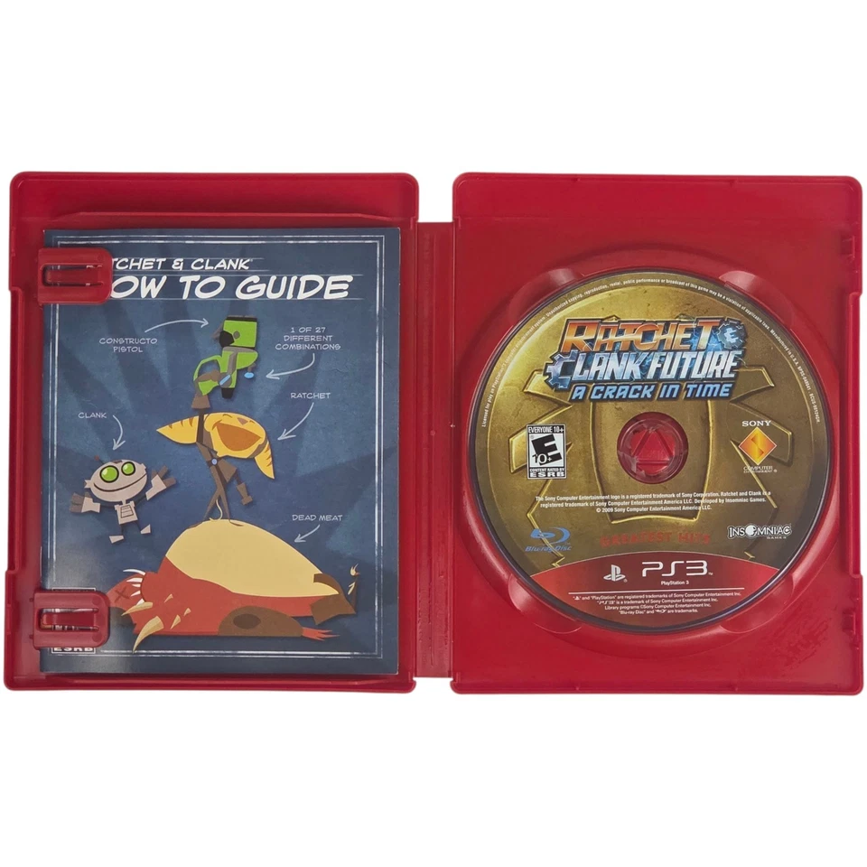 Sony Playstation 3 Ratchet & Clank Future A Crack in Time PS3 Game 2009 - Image 3 of 4