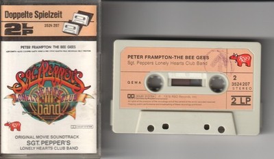 Peter Frampton & Bee Gees  MC / Tape / Kassette  SGT.Peppers Lonely Hearts Club.