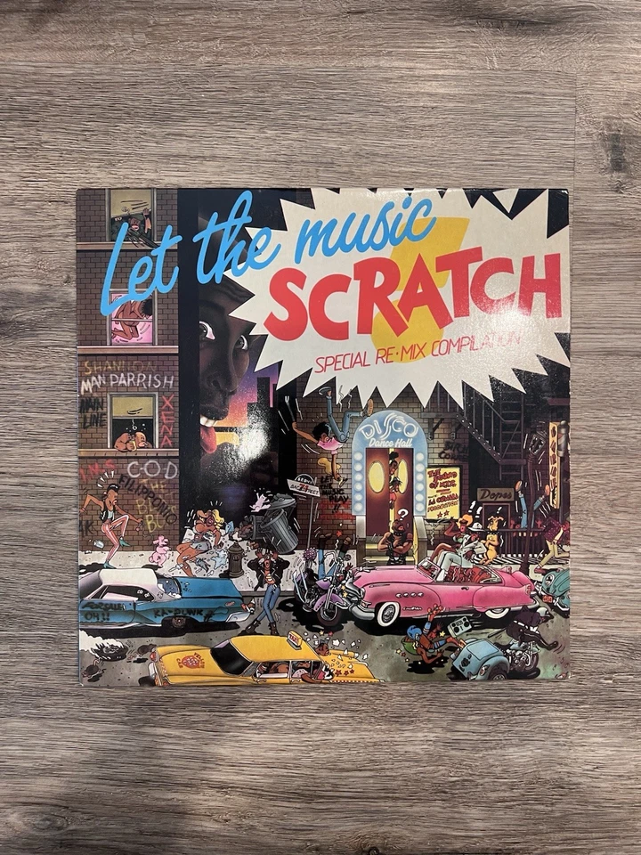 Let The Music Scratch - Various Artist - Vinyl Record LP - 1984 - Funk/ Electro - Image 2 of 4