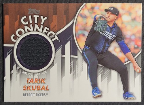 2026 TOPPS SERIES 2 TARIK SKUBAL CITY CONNECT GAME-USED MEMORABILIA SWATCH RELIC