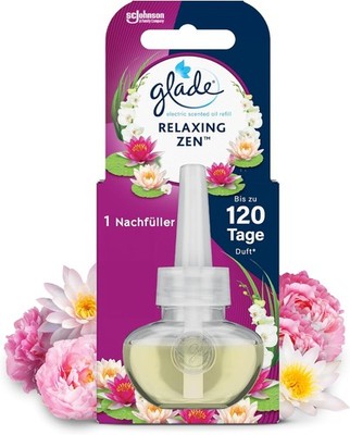 Glade Raumduft Duftoel elektrisch Relaxing Zen Nachfueller 20 ml