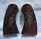 Orig Jay Scott Stag Like Grips Colt New Service Target Shooting Master Models — photo 2