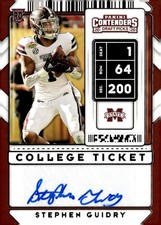 2020 Panini Contenders Draft Picks #173 Stephen Guidry