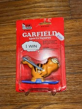 Vintage Fun Farm Dakin Garfield Mini Figure Figurine 14-3080 Running Cat 2" NIB