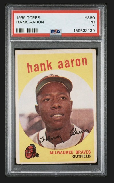 Hank Aaron 1959 Topps Topps