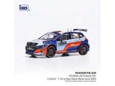 Hyundai i20 N Rally2 #31 Rallye Monte Carlo 2025 Camilli au 1/43 de IXO RAM978